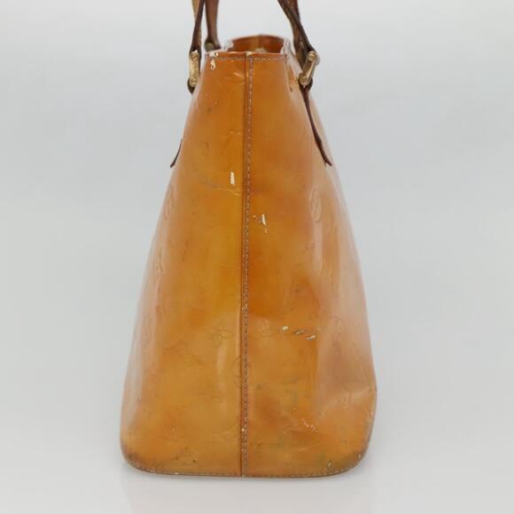 LOUIS VUITTON Monogram Vernis Houston Hand Bag Gris M91053 - Picture 3 of 16